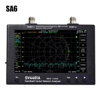 SA6 SV4401A 50KHz-4.4GHz Vector Network Analyzer 100dB Dynamic VNA 7-inch Touch LCD Internal memory MF/LF/HF/VHF/UHF Band