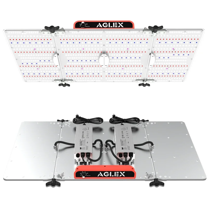 AGLEX Quantum Grow Light Board 400W 200W 100W Full Spectrum  Grow Light with SMD 2835  Strip Light UV IR