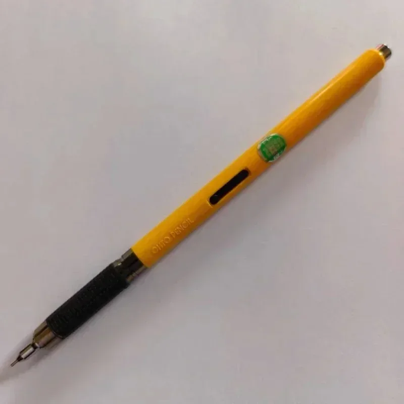 nuevo-lapiz-mecanico-ohto-para-estudiantes-lapiz-automatico-de-168-cm-color-amarillo-para-arte-escolar-punta-de-05-mm