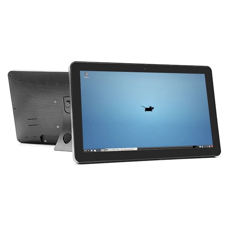 Sunworld industrial usb câmera frontal android tudo-em-um máquina gabinete de plástico escritório high-end 15.6 "tablet de sinalização digital