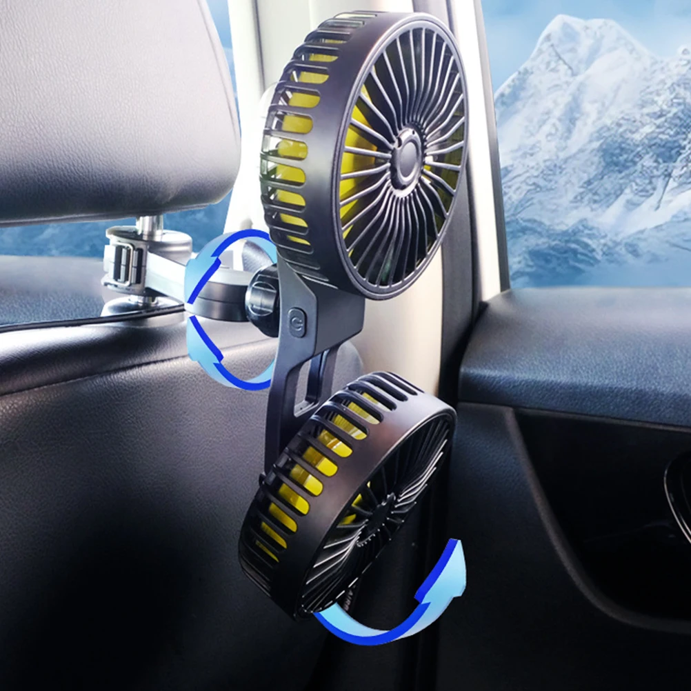 

Adjustable Seat Usb Powered Cooling Vehicle Portable Mini Cars Suv Cooling Fan For Summer Car Fans Air Conditioner For Car