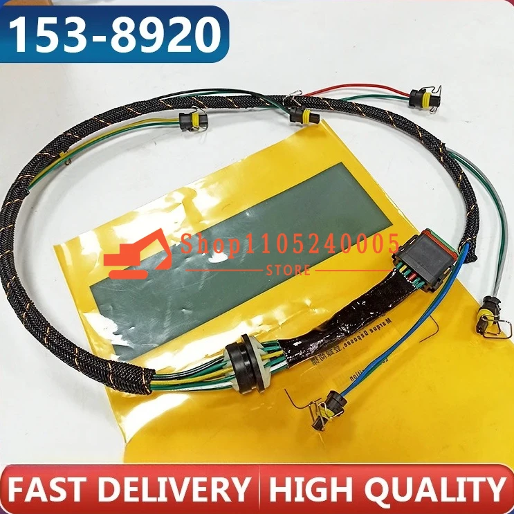 153-8920 Excavator E325C Injector Harness 3126B Engine Accessory Nozzle Cylinder Line 1538920 for Heavy Equipment