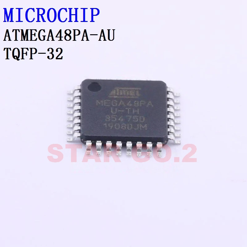 5PCSx ATMEGA48PA-AU TQFP-32 MICROCHIP Microcontroller