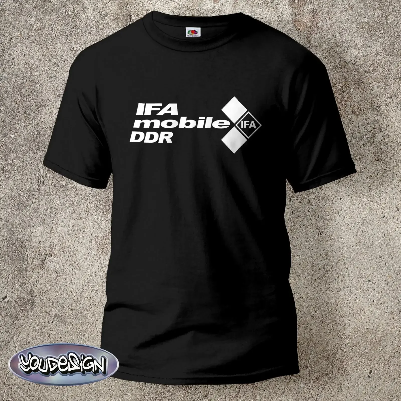 IFA mobile GDR T Shirt East German Ossi Ostalgie Retro Homeland Classic Car S 5XL vintage Washed Soft graphic Stretched Casual