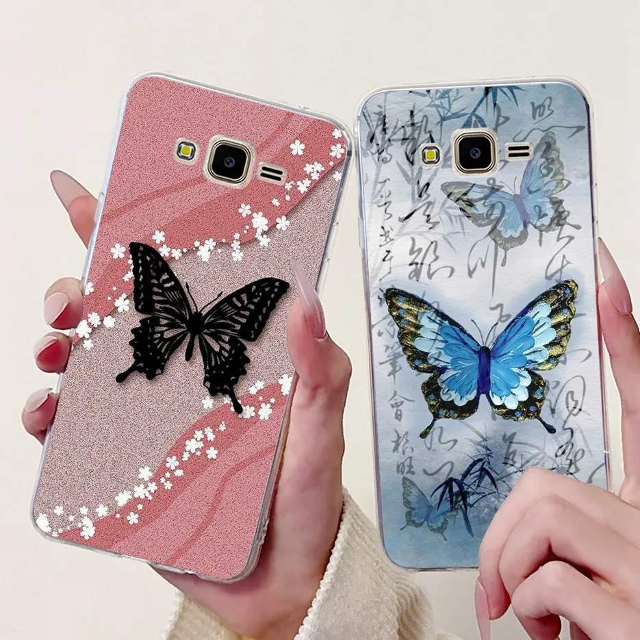 For Samsung Galaxy J7 Core Case J7Neo J7 Nxt SM-J701F Fashion Painted Cover Soft Slim Phone Case For Samsung J7 2015 J700F Shell