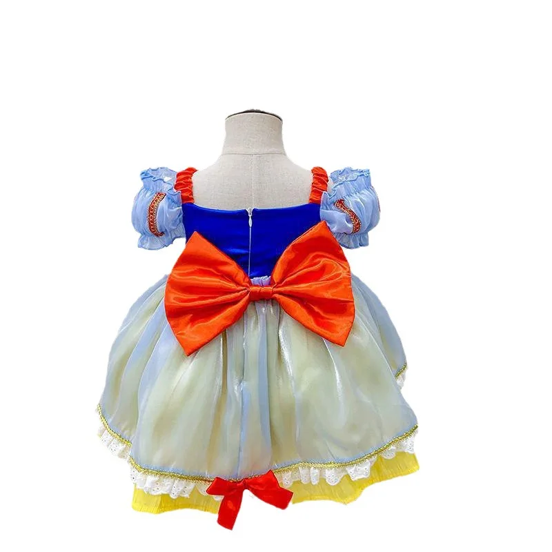 Baby Girls\' Snow White Princess Costume for Party Birthday Princess Dresses Halloween Costumes