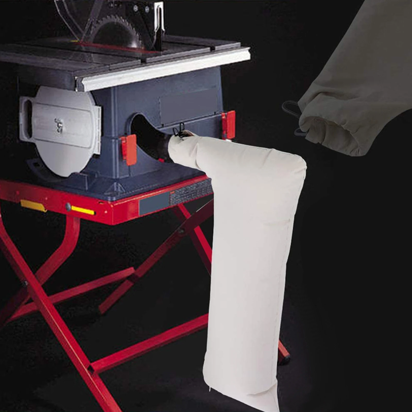 Table Saw Dust Collector Bag with Zipper Portable Dust Cover Bag 10