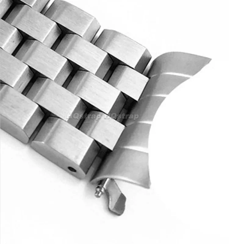 스테인레스 스틸 곡선 엔드 어댑터, 세이코 SKX009 SKX007 SKX173/175 금속 링크 시계 밴드 커넥터 액세서리, 20mm, 22mm