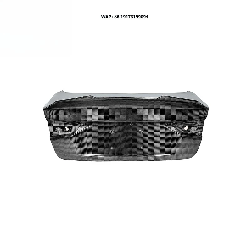 PSM Style Carbon Fiber Rear Trunk Lid for Infiniti Q50 Q50L Q50S / Weight Reduction Boot Lid / Direct OEM Fit 2014-2020