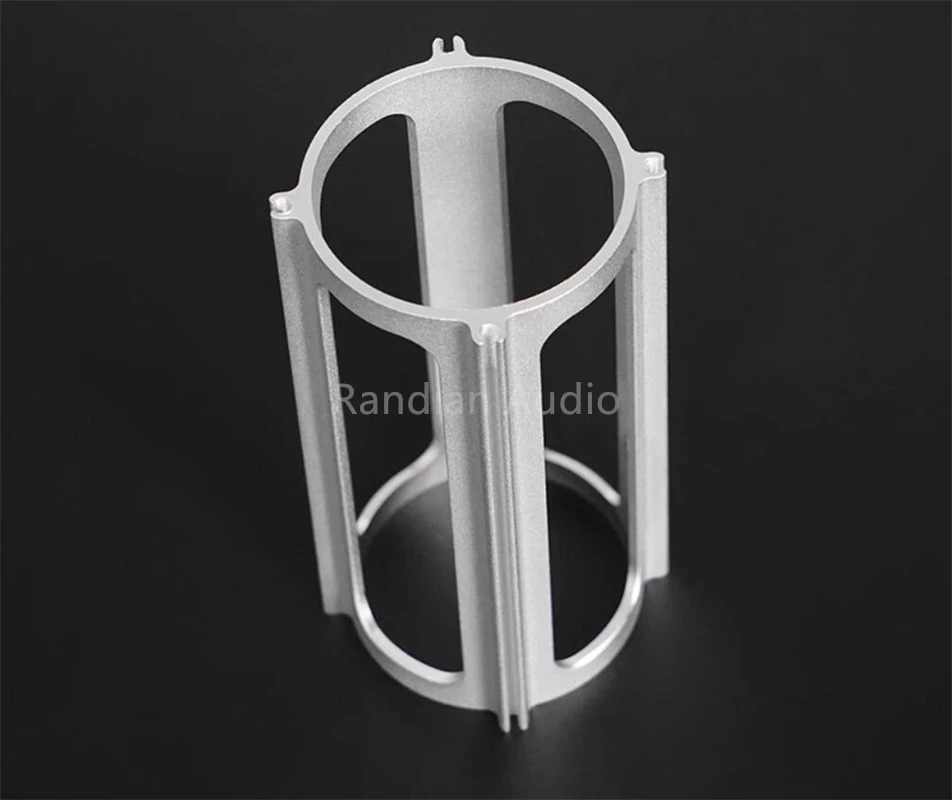 EL34 Electronic Tube Special Protective Cover, 45mm All Aluminum Electronic Tube Protective Cover Shielding Cover,D: 49mm, H:109