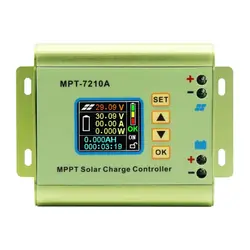 Digital MPPT Solar Controller for Lithium Battery 24V / 36V / 48V / 60V / 72V Battery Pack Output 0-10A MPT-7210A