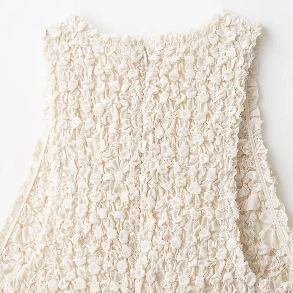 ชุดแต่งกายที่มีความยืดหยุ่นของผู้หญิงเสื้อแขนกุดที่ทันสมัย