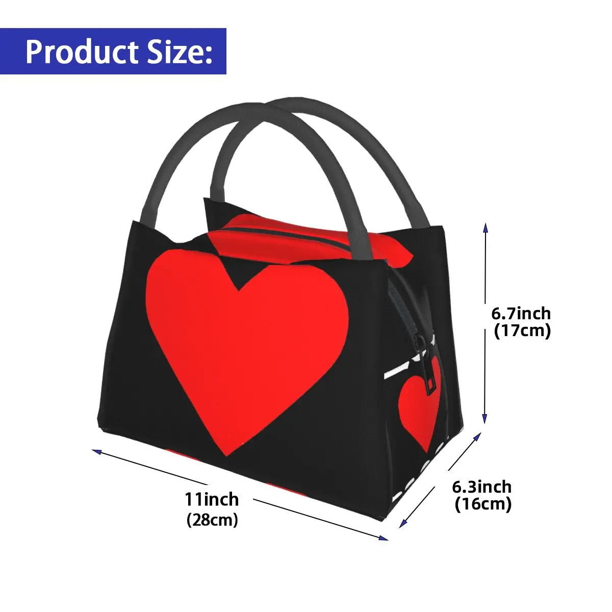 Jesus Loves You Portable insulation bag for Cooler Thermal Food Office Pinic Container