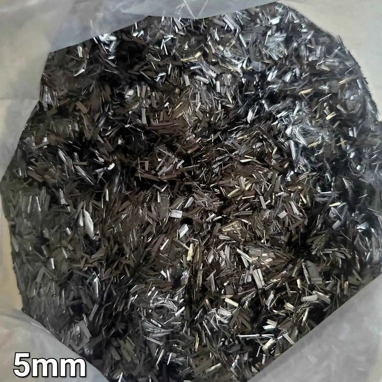 5mm Chopped Carbon Fiber Easy To Disperse High Electrical Thermal Conductivity High Strength Material