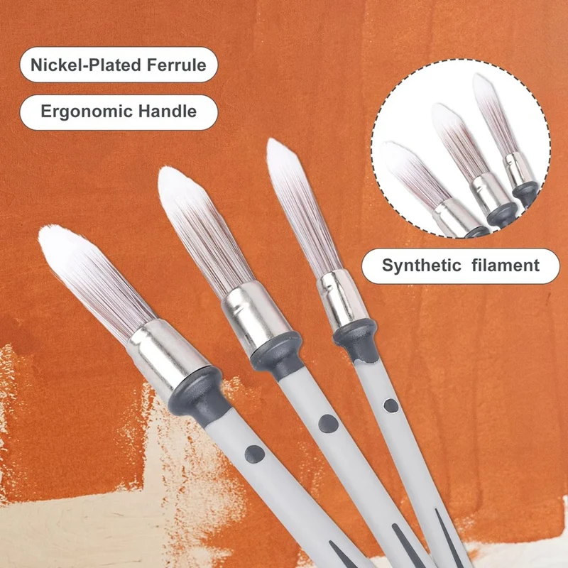 Verfborstels Voor Muren, Kleine Verfborstels Gereedschap Verfrand Voor Het Bijwerken Van De Muurhoek Van Het Huis