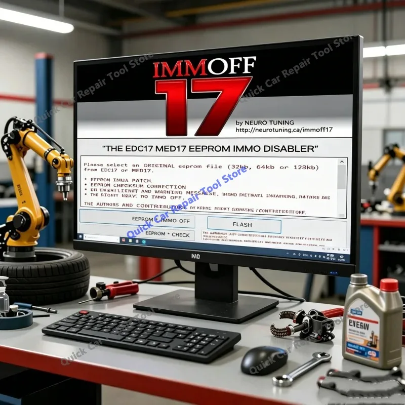 Lastest IMMOFF17 Software with Keygen Unlimited install EDC17 Immo Off Ecu Program NEUROTUNING Immoff 17 and install video guide