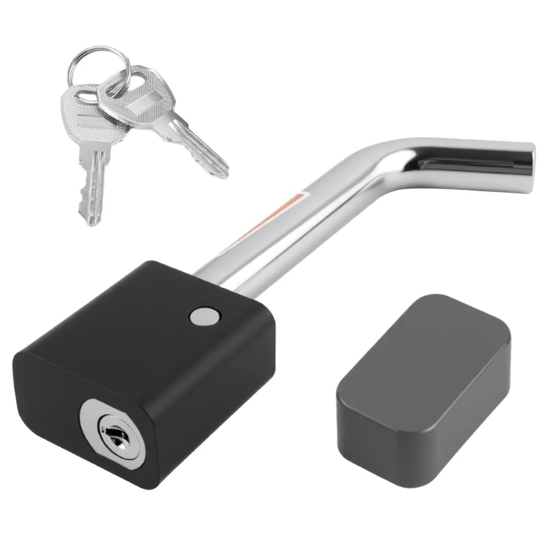 Sturdy Metal 5/8 Inch Boat Trucks Trailer Hitch Lock With 5000 LBS Capacity For Safe Towing In All Weather Conditions New