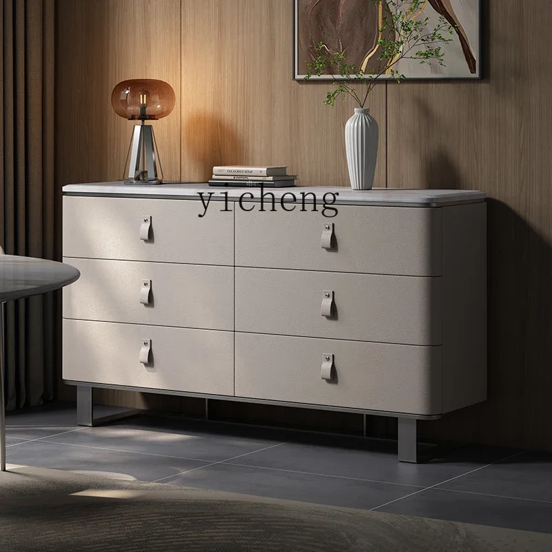 ZK bedroom six-chest cabinet against the wall storage cabinet high-end light luxury drawer living room  dining side cabinet