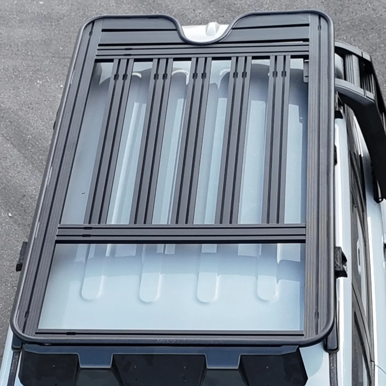For 2024-2026 Jet our Shanhai T1 Roof Rack Platform Aluminum Alloy Cargo Carrier for Jet our Freedom Accessories