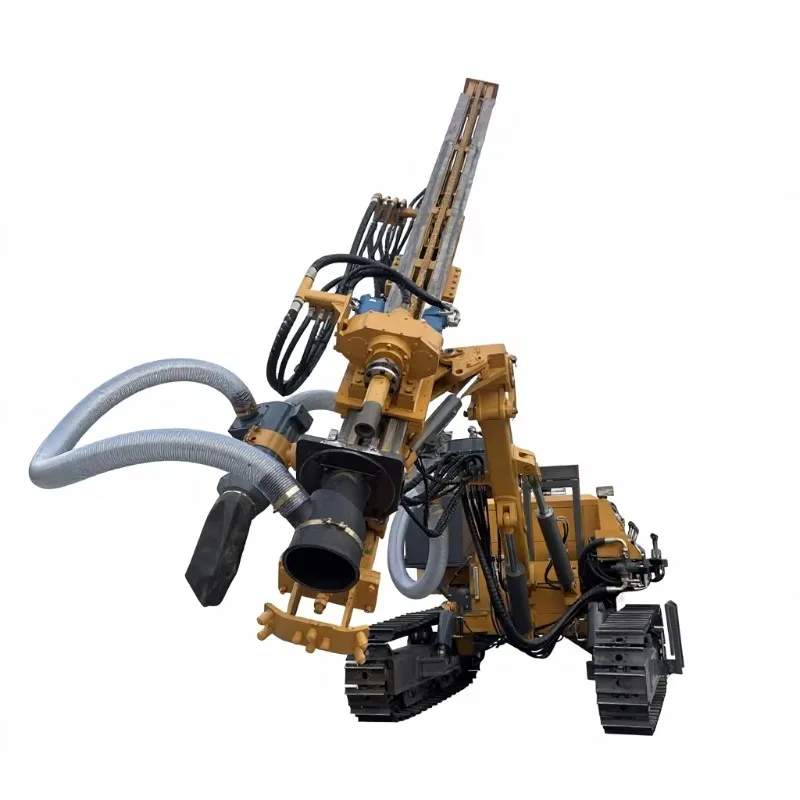 Split DTH Rock Drilling Rig For Surface Blasting Hole Mining Construction Drilling Works