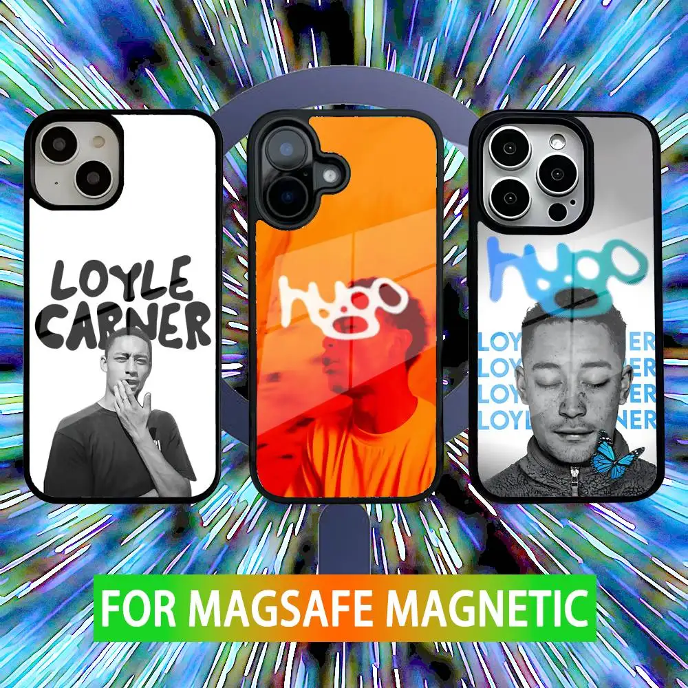 

Loyle Carner Hugo Phone Case For iPhone 16,15,14,13,12,11,Pro,Max,Plus,Mini,SE New Magsafe Magnetic Wireless Charging