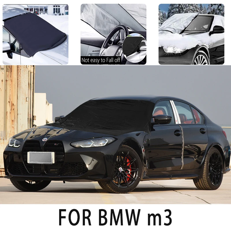 

Carsnow cover front cover for BMW m3 snowprotection heat insulation shade Sunscreen wind Frost prevention car accessories