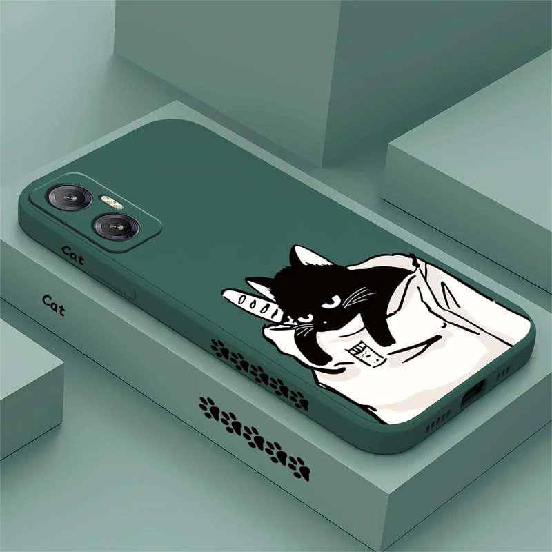 Anime Cat Silicone Phone Case For Infinix Hot 9 10 11 12 30I Play 10S 10T 11S NFC 12 20S Shockproof Bumper Back Soft Cover Coque