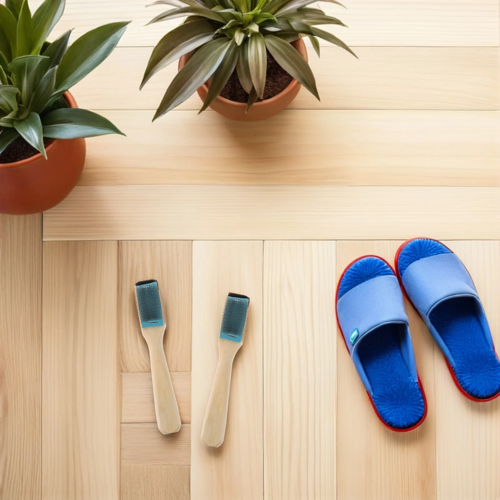 

3pcs Dance Shoes Cleaning Brush: Wooden Handle Suede Sole Wire Bristles For Ballroom Latin Footwear Shoe Care Tool Sneaker