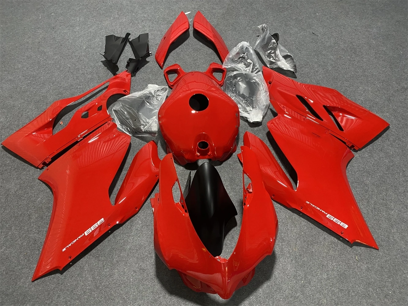 Motorcycle Fairing Kit fits Ducati 899 12 13 14 15 year 1199 2012 2013 2014 2015 Fairing Red motorcycle housing