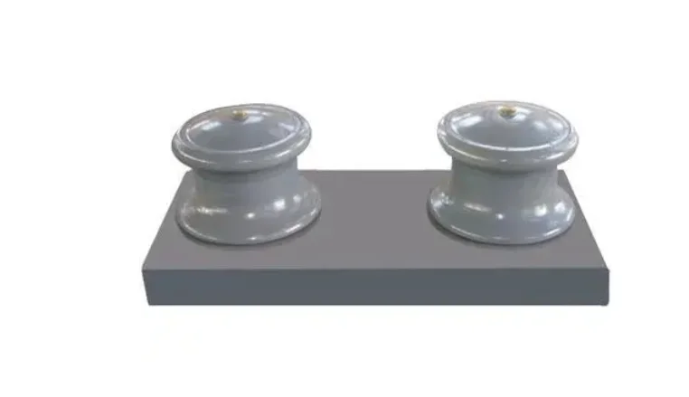 Professional Manufacturer Marine Hardware Double Cross Boat Bollard AISI316 Stainless Steel Mooring Bollard