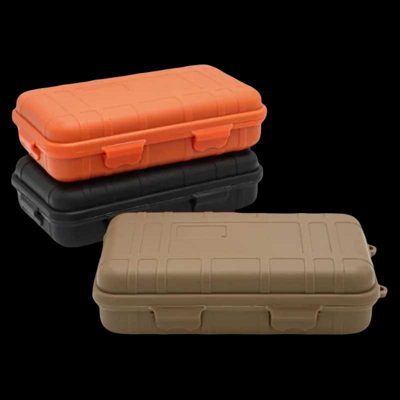 Outdoor Storage Box Waterproof Survival Gear Case Container Lighter Electronic Gadget Wild Sealed Box Camping Equipment 캠핑