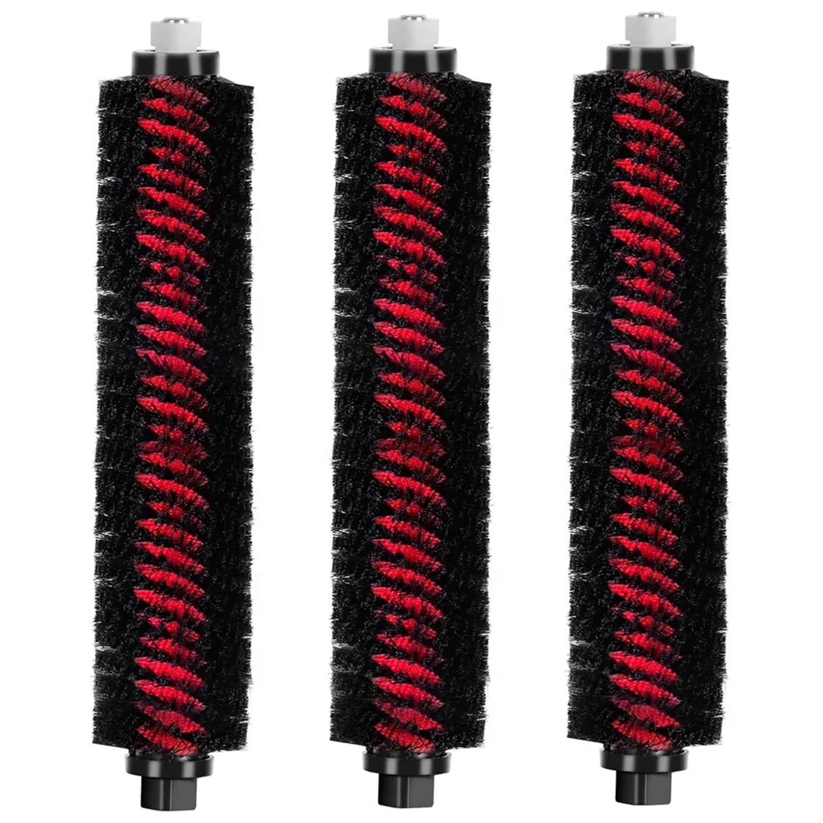 3 قطعة فرش تنظيف عالية السرعة لـ Roborock S8 Pro Ultra/S8/S8 +/S8 Plus فرشاة تنظيف ذاتية بديلة للمكنسة الروبوتية