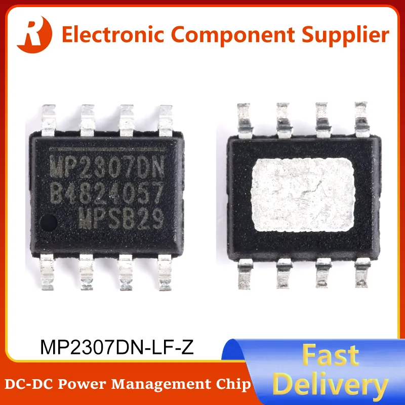 10Pcs MP2307DN MP2307DN-LF-Z MP2307 SOIC-8 100% Brand New  Original DC-DC Power Management Chip 3A 23V 340KHz IC in Stock