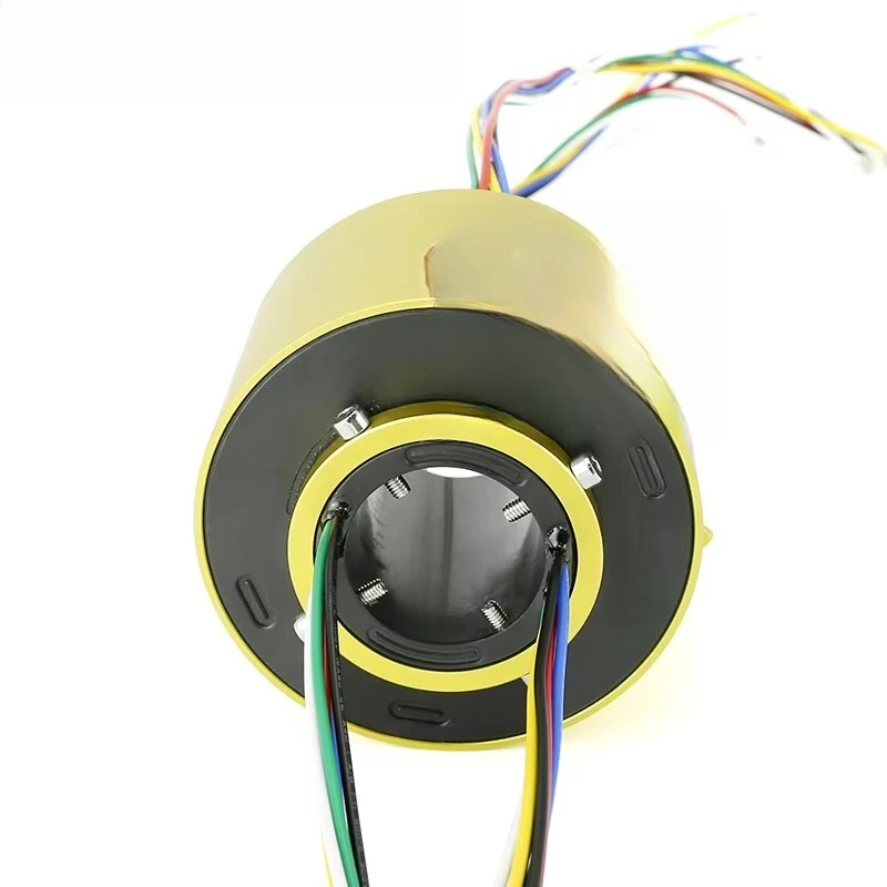 حلقة موصل كهربائي مخصصة للموصل الدوار من الشركة المصنعة، مع فتحة ID38.1mm، سلك 1 ~ 300، 10A ~ 500A لكل حلقة #3