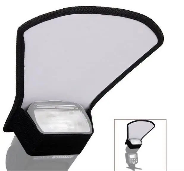 fotocamera 2 in 1 Flash diffusore Softbox riflettore foto Flash riflettore di luce per fotocamere Nikon Sony e altre fotoca