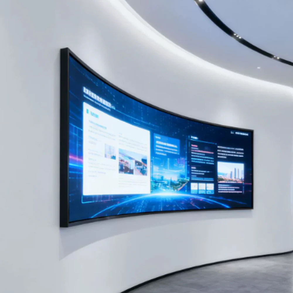 Indoor Outdoor Flexible Panels LED Digital Screen Waterproof Rental LED Display Video Wall for Creative Advertising Poster. - view 2