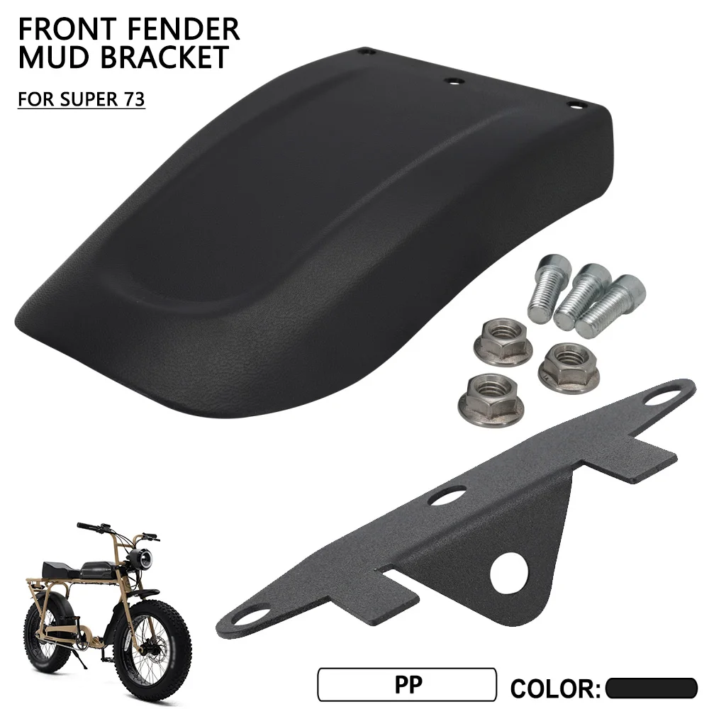 Front Fender Mudguard Retaining Bracket Motorcycle Accessories Durable For Super73 Off-Road Dirt Bike Motocross Heat Resistance