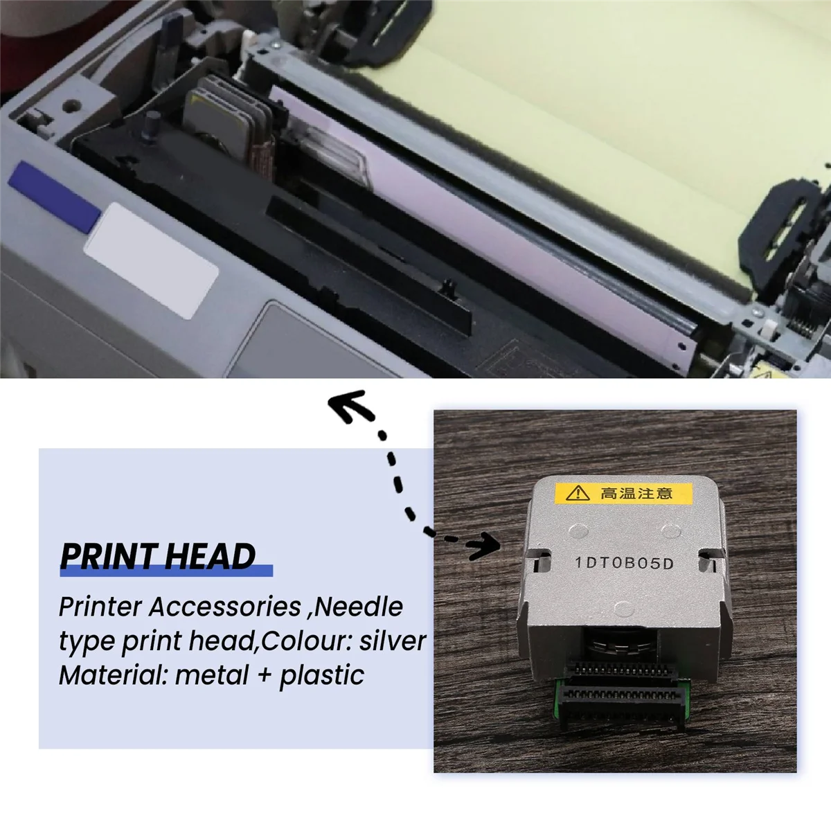 A04R-Needle Print Head for Epson LQ-310/LQ-350/LQ-520 Print Head