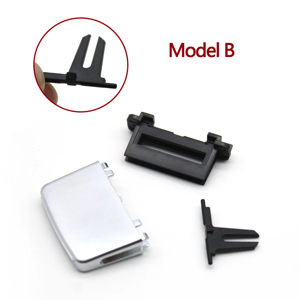 Car Air Vent Outlet Tab Clip Repair Slider Front Air Conditioner Vent Paddle For Mercedes-Benz E Class W212 W207 E260 E350 E550