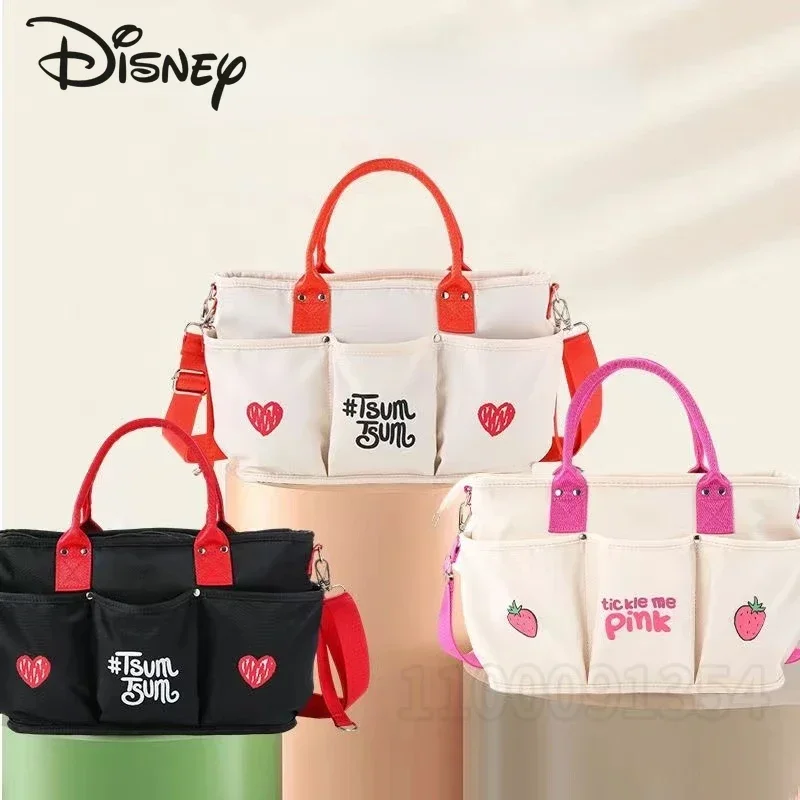 Disney Mickey New Diaper Handbag Cartoon Diaper Bag Fashion Diaper Bag Crossbody Bag Multi Functional Portable Large Capacity