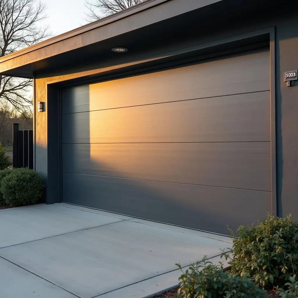 

Автоматические гаражные ворота из алюминия с зеркальным/матовым/покрытым стеклом для дома и виллы