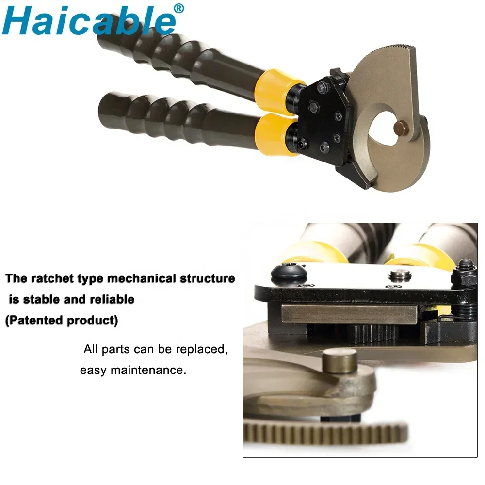 

In stock New Acsr Cutter J-13 Channel Steel Cable Cutting Tool Ratchet Wire Cutter