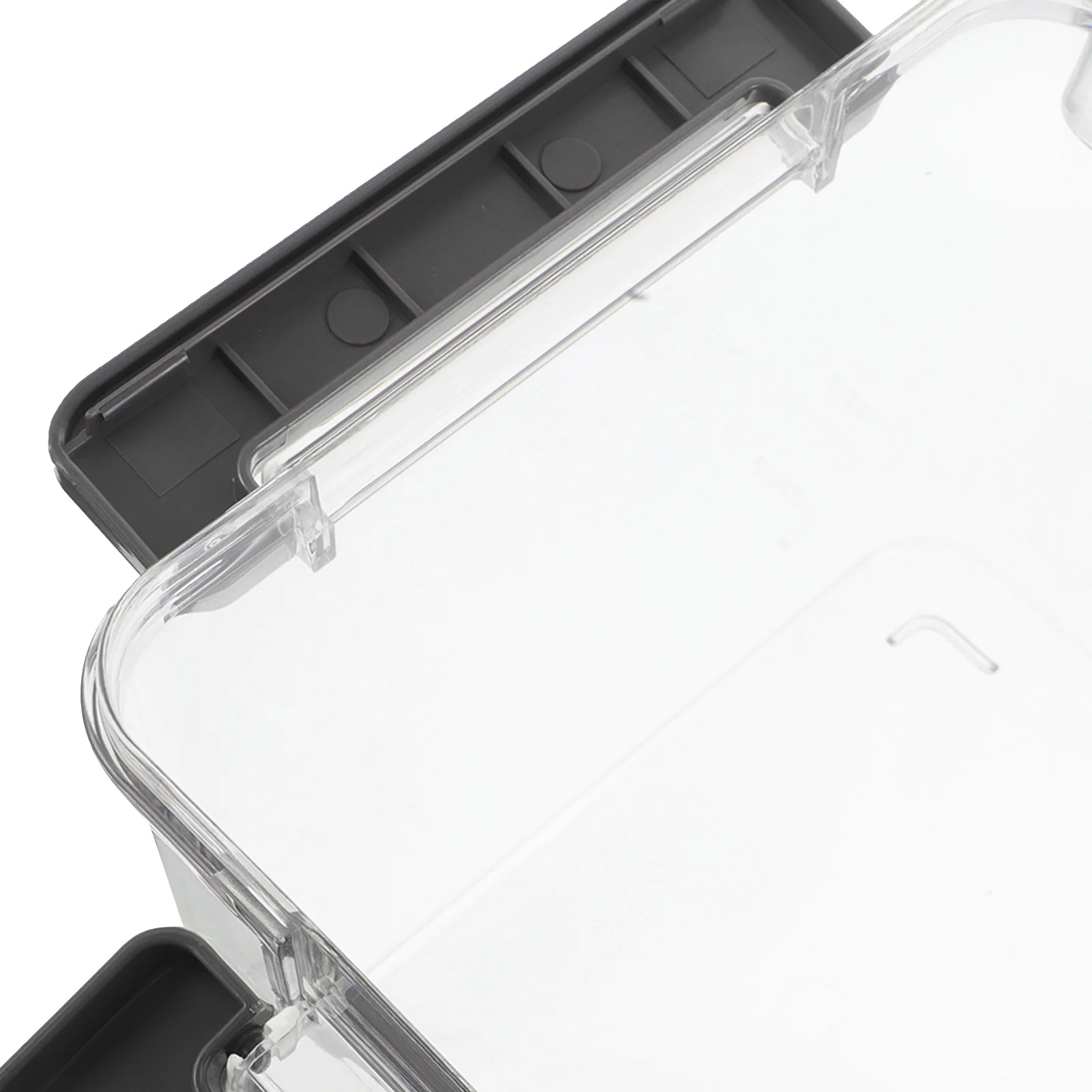 صندوق تخزين عدسة الكاميرا، حافظة عرض أكريليك شفافة، حافظة صلبة مقاومة للصدمات لمنظم ملحقات الكاميرا الرقمية