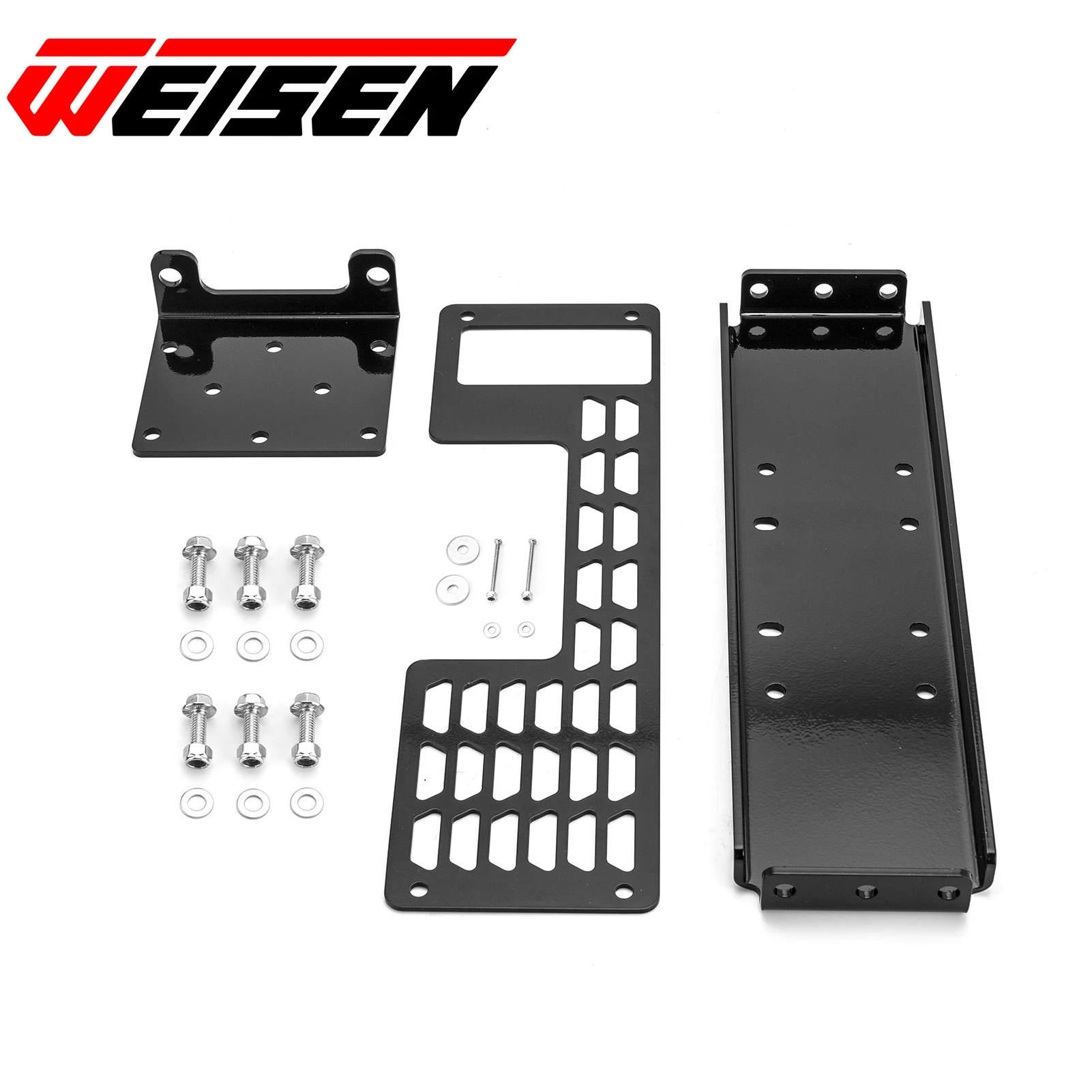 

Монтажный кронштейн лебедки UTV ATV/монтажная пластина лебедки 4 7/8 дюйма без дрели для Polaris Ranger 425 500 700 TM 2001-2009 годов, полноразмерный