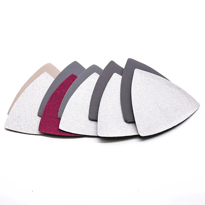 996A 90*90*90mm P800/1000/1500/2000/5000 Triangle Wet & Dry Abrasive Polishing Sanding Paper for Metal/Automotive/Polishing