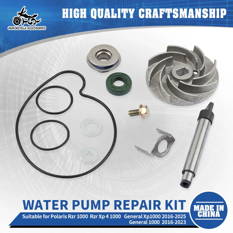 

SJ Motorcycle Accessories Water Pump Gasket Seal Repair Kit For Polaris Rzr 1000 Rzr Xp 4 1000 General Xp1000 General 1000