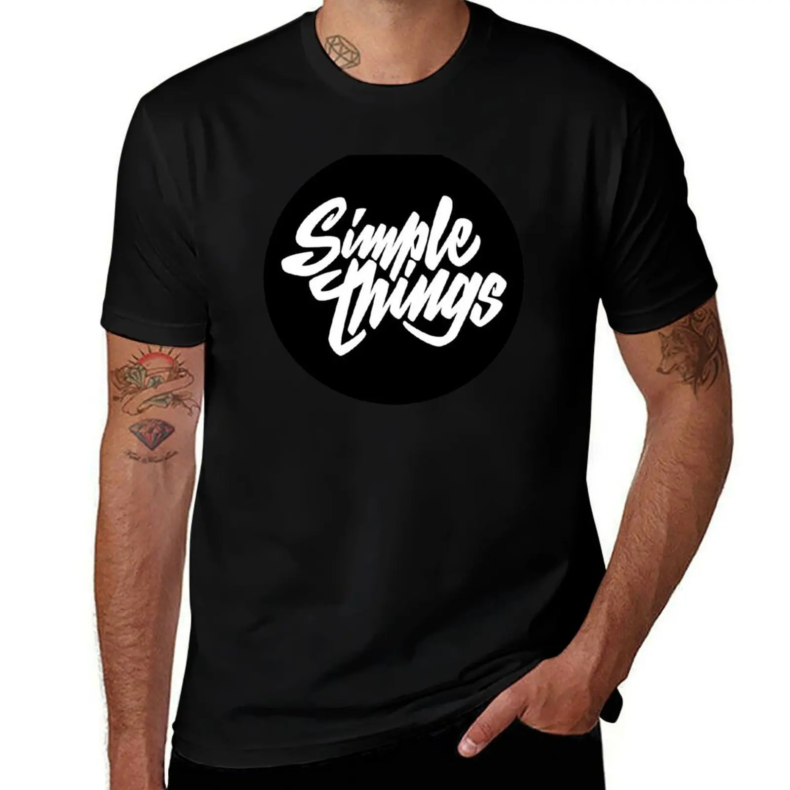 

Simple things Lettering T-Shirt g man t shirts for men t shirts for man graphic tees T-Shirt