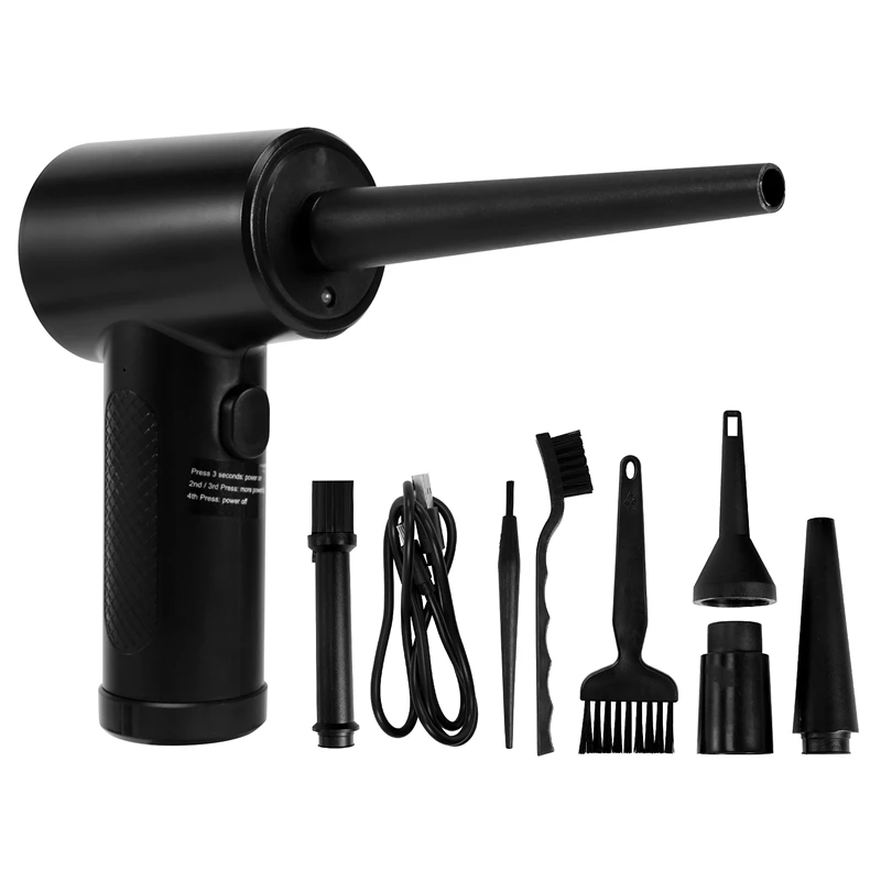 

пылесборникПылесос для сжатого воздуха-51000 об/мин-очиститель для клавиатуры — хорошая замена баллончика со сжатым воздухом — многоразовый пылесос без консервов