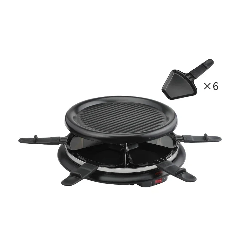 Multifunctional Double-Layer Korean Automatic Smokeless Electric Cooker Grill Electric Grill Pan Grill Barbecue Machine