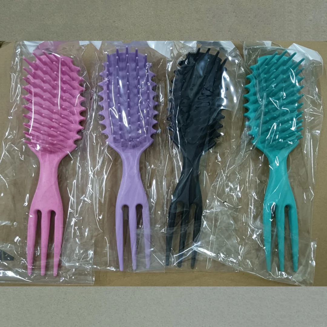 Wide toothed Care comb  for Wet and Dry Hair Eliminates Knots Reduces Breakage for Straight and Wavy Hair Types